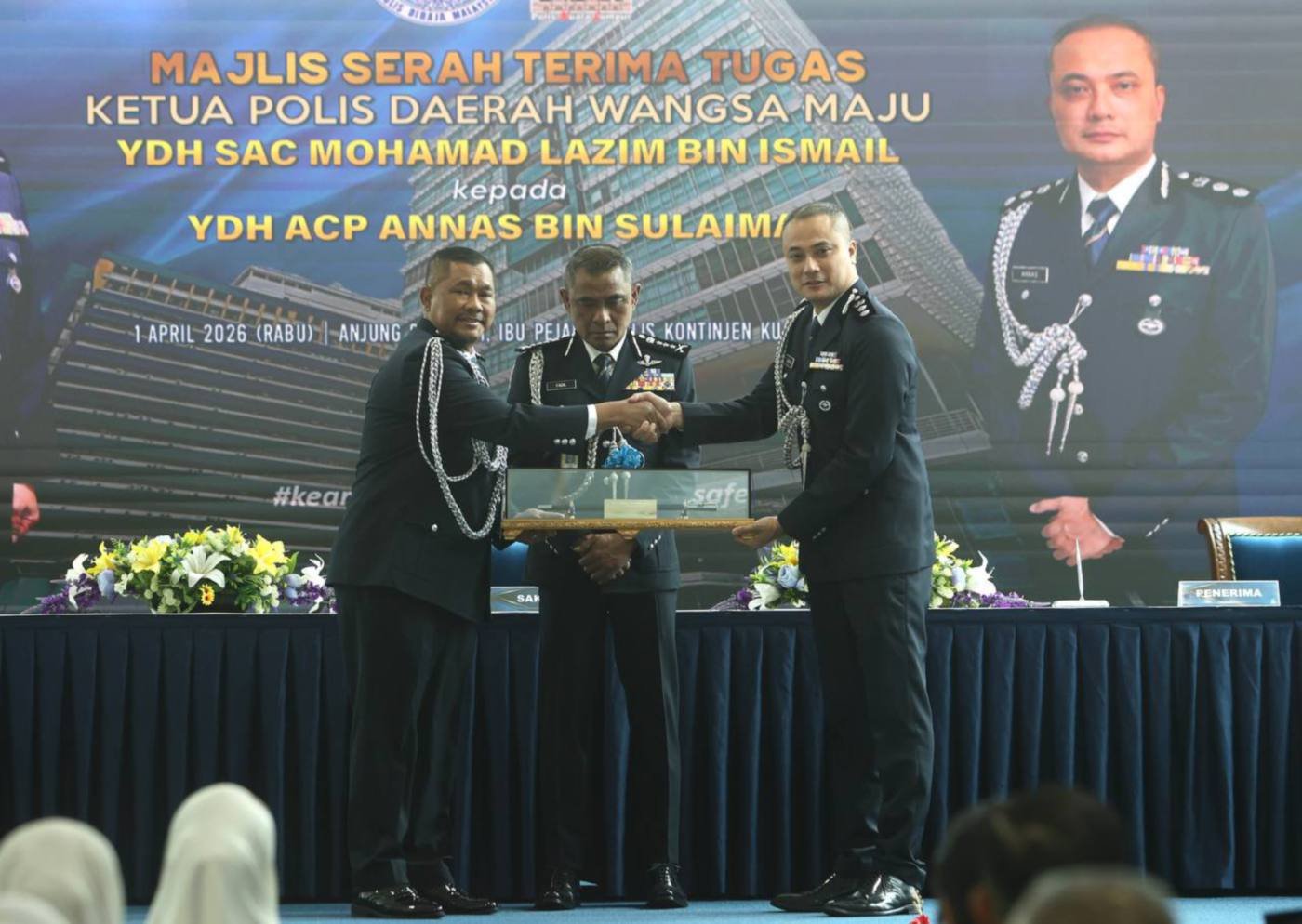 Annas Appointed as New Police Chief of Wangsa Maju Annas Sulaiman Appointed Commercial Crime Investigation Department (CCID)